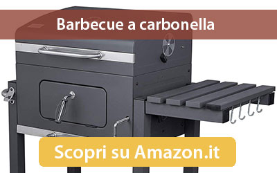 Offerta barbecue a carbone o carbonella Amazon