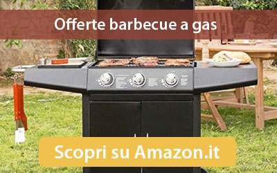 Vendita barbecue a gas Amazon