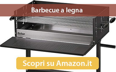 Vendita barbecue a legna Amazon