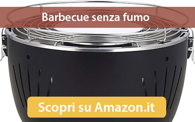 Vendita barbecue che non fanno fumo Amazon