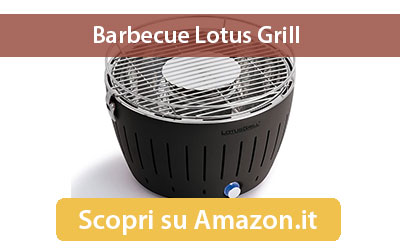 Vendita barbecue LotusGrill Amazon